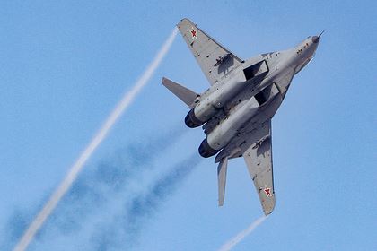 МиГ-29 разбился в Астраханской области