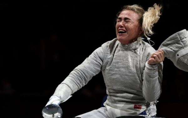 Украинские фехтовальщицы стали серебряными призерами Паралимпиады-2020